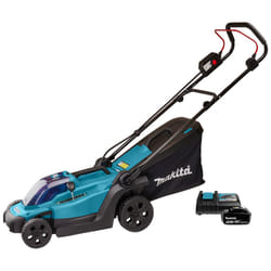 Makita DLM330RT tondeuse à gazon Tondeuse à gazon poussée Batterie Noir, Bleu