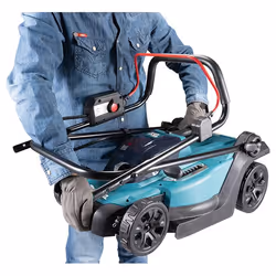 Makita DLM330SM tondeuse à gazon Tondeuse à gazon poussée Batterie Noir, Bleu