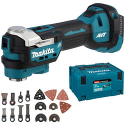 Outil multifonctions sans fil Makita 18V Solo + 33 pièces d'accessoires en makpac - DTM52ZJX2