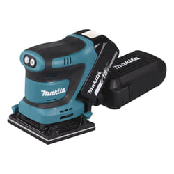 Makita DBO480Z ponceuse portative Ponceuse orbitale aléatoire 14000 OPM Noir, Bleu 210 W