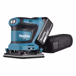 Makita DBO480Z ponceuse portative Ponceuse orbitale aléatoire 14000 OPM Noir, Bleu 210 W - Vue supplémentaire 10