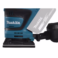 Makita DBO480Z ponceuse portative Ponceuse orbitale aléatoire 14000 OPM Noir, Bleu 210 W - Vue supplémentaire 12