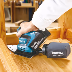 Makita DBO480Z ponceuse portative Ponceuse orbitale aléatoire 14000 OPM Noir, Bleu 210 W - Vue supplémentaire 15