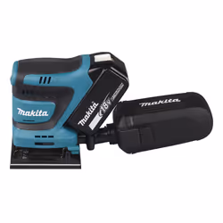 Makita DBO480Z ponceuse portative Ponceuse orbitale aléatoire 14000 OPM Noir, Bleu 210 W