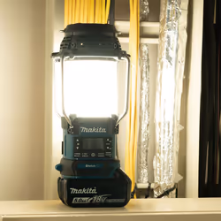 Makita DMR056 Radio portable Analogique et numérique Noir, Bleu - Vue supplémentaire 4