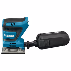Makita DBO484Z ponceuse portative Ponceuse orbitale aléatoire 14000 OPM Noir, Bleu - Vue supplémentaire 4