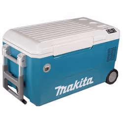 Makita CW002GZ01, Bleu, Blanc, LED, 2 roue(s), Noir, 50 L, -18 - 60 °C