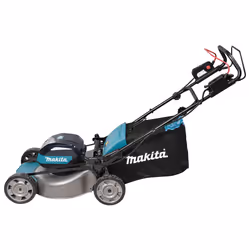 Makita LM001GZ tondeuse à gazon Tondeuse à gazon poussée Batterie Noir, Bleu