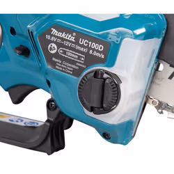 Makita UC100DZ tronçonneuse Noir, Bleu - Vue supplémentaire 13