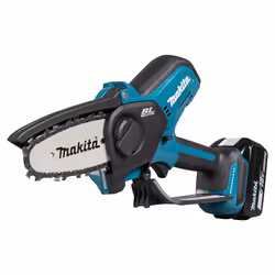 Makita DUC101Z Tronçonneuse Sans Fil 18V Guide 10 cm Noir Bleu - Vue supplémentaire 10