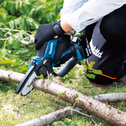 Makita DUC101Z Tronçonneuse Sans Fil 18V Guide 10 cm Noir Bleu - Vue supplémentaire 17