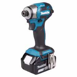 Makita DTD173Z, Visseuse à percussion, Poignée de pistolet, 1/4", Noir, Bleu, 3600 tr/min, 1100 tr/min