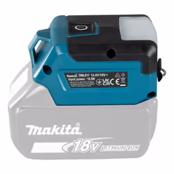 Lampe de poche sans fil Makita DML817; 18 V (sans batterie et chargeur)