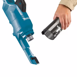 Makita DCL286FRF aspirateur balai et balai électrique Aspirateur-balai 2 en 1 Batterie Sec Cyclonique Sans sac 0,25 L 100 W Noir, Bleu 3 Ah - Vue supplémentaire 4