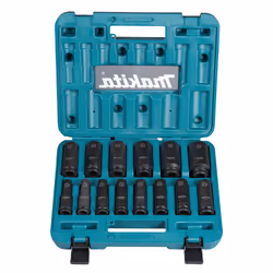 Jeu de clés à douille Makita E-16586; 1/2''; 10-32 mm; 14 unités