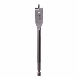 Foret de forme à plumes pour le bois Makita E-17223; 1/4''; 16x150 mm