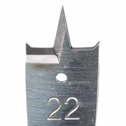 Foret de forme à plumes pour le bois Makita E-17267; 1/4''; 22x150 mm