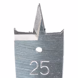 Foret de forme à plumes pour le bois Makita E-17289; 1/4''; 25x150 mm
