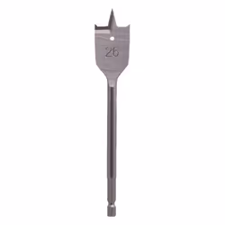 Foret de forme à plumes pour le bois Makita E-17295; 1/4''; 26x150 mm