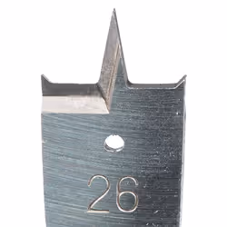 Foret de forme à plumes pour le bois Makita E-17295; 1/4''; 26x150 mm