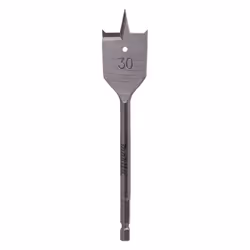Foret de forme à plumes pour le bois Makita E-17310; 1/4''; 30x150 mm