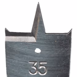 Foret de forme à plumes pour le bois Makita E-17332; 1/4''; 35x150 mm