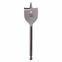 Foret de forme à plumes pour le bois Makita E-17348; 1/4''; 36x150 mm