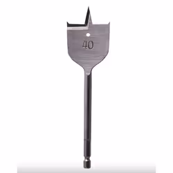 Foret de forme à plumes pour le bois Makita E-17360; 1/4''; 40x150 mm