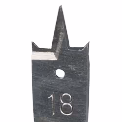 Foret de forme à plumes pour le bois Makita E-17441; 1/4''; 18x400 mm