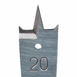 Foret de forme à plumes pour le bois Makita E-17463; 1/4''; 20x400 mm