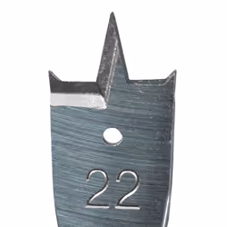 Foret de forme à plumes pour le bois Makita E-17479; 1/4''; 22x400 mm