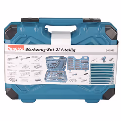 Makita E-17980 Caisse à outils pour mécanicien 231 outils - Vue supplémentaire 6