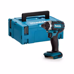 Makita DTD152ZJ, Noir, Bleu, 3500, 2900, 1,6 cm, 165 N·m, Batterie, 18 V