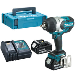 Clé à chocs Makita DTW1002RTJ; 18 V; 2x5,0 Ah accu.