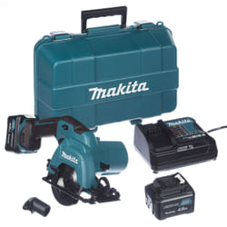 Scie circulaire sans fil Makita HS301DSME; 10,8 V; 2x4,0 Ah accu.