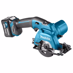 Scie circulaire sans fil Makita HS301DSME; 10,8 V; 2x4,0 Ah accu.