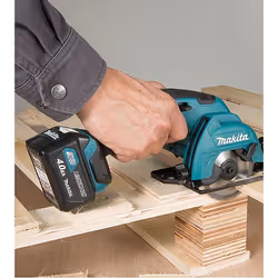 Scie circulaire sans fil Makita HS301DSMJ; 12 V; 2x4,0 Ah accu.