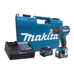 Perceuse Makita DF332DSME; 12` V; 2x4,0 Ah accu.