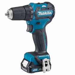 Makita DF332DSAJ, Perceuse à poignée pistolet, 1 cm, 2,8 cm, 1 cm, 0,8 mm, 450 tr/min