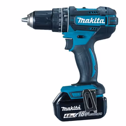 Makita DHP482RMJ, Perceuse à poignée pistolet, 1,3 cm, 3,8 cm, 1,3 cm, 1,3 cm, 1,5 mm