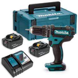 Makita DHP482RMJ perceuse 1,8 kg Noir, Bleu