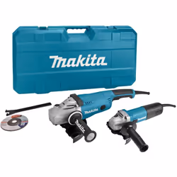 Description générale Ce pack de deux meuleuses d'angle MAKITA (9558HNRG et GA9020) est idéal pour les travaux réguliers de dé ...