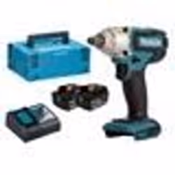 Boulonneuse à chocs - MAKITA - DTW190RFJ - 18V Li-Ion - 190 Nm - Coffret avec 2 batteries