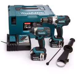 Description générale Le kit MAKITA DLX2145TJ est un ensemble essentiel pour tous vos travaux de perçage et de vissage. Il com ...