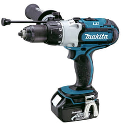 Makita DHP451RTJ perceuse Sans clé 2,5 kg Noir, Gris, Turquoise