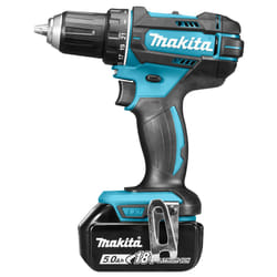 Makita DDF482RTJ visseuse électrique et visseuse à percussion 1900 tr/min Noir, Bleu