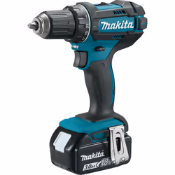 Makita DDF482RFJ, Perceuse à poignée pistolet, Sans clé, 1,3 cm, 1900 tr/min, 3,8 cm, 1,3 cm