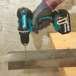 Makita DDF482RFJ 1900 tr/min Sans clé Noir, Bleu