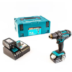 Makita DDF482RFJ perceuse 1900 tr/min 1,5 kg Noir, Bleu