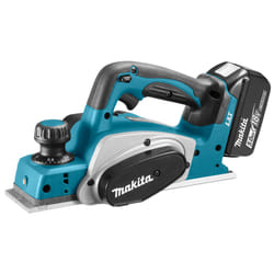 Makita DKP180RTJ rabot électrique Noir, Bleu 14000 tr/min